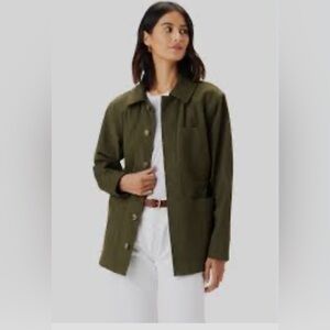 Amour Very Rylee military Olive Green Women's Jacket Sz XS